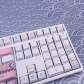 Memphis 104+21 Full PBT Dye Sublimation Keycaps Set for Cherry MX Mechanical Gaming Keyboard 64/75/87/98